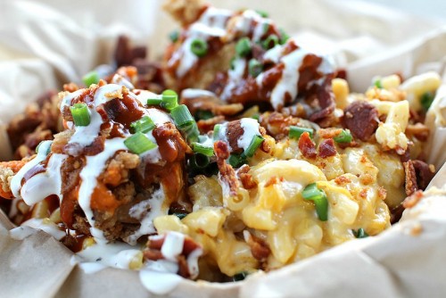 The Lobos Truck will be offering burgers, wings, and their famous wachos (waffle fries + nachos).