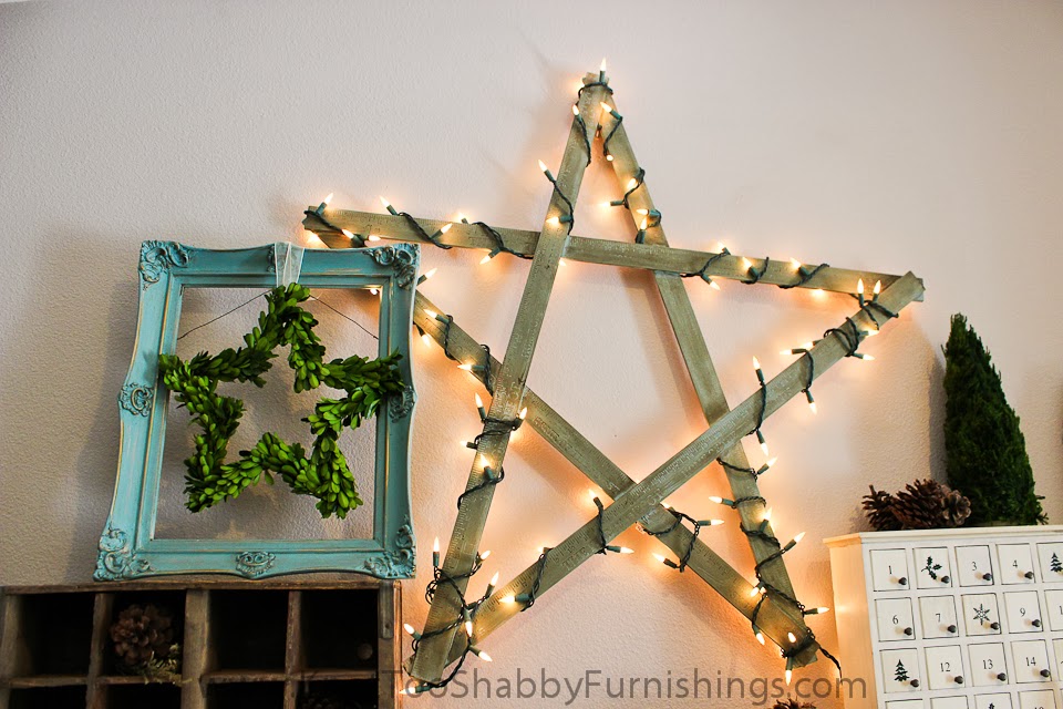 Rustic and Vintage Christmas Decorations
