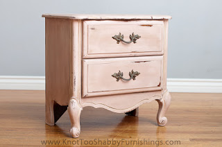side table with the color antoinette