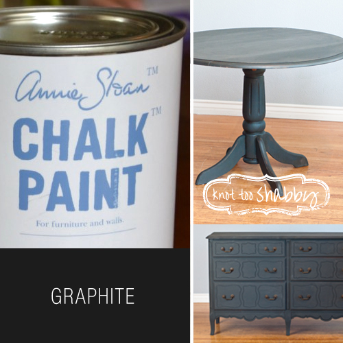 Graphite Chalk Paint®  Knot Too Shabby Furnishings