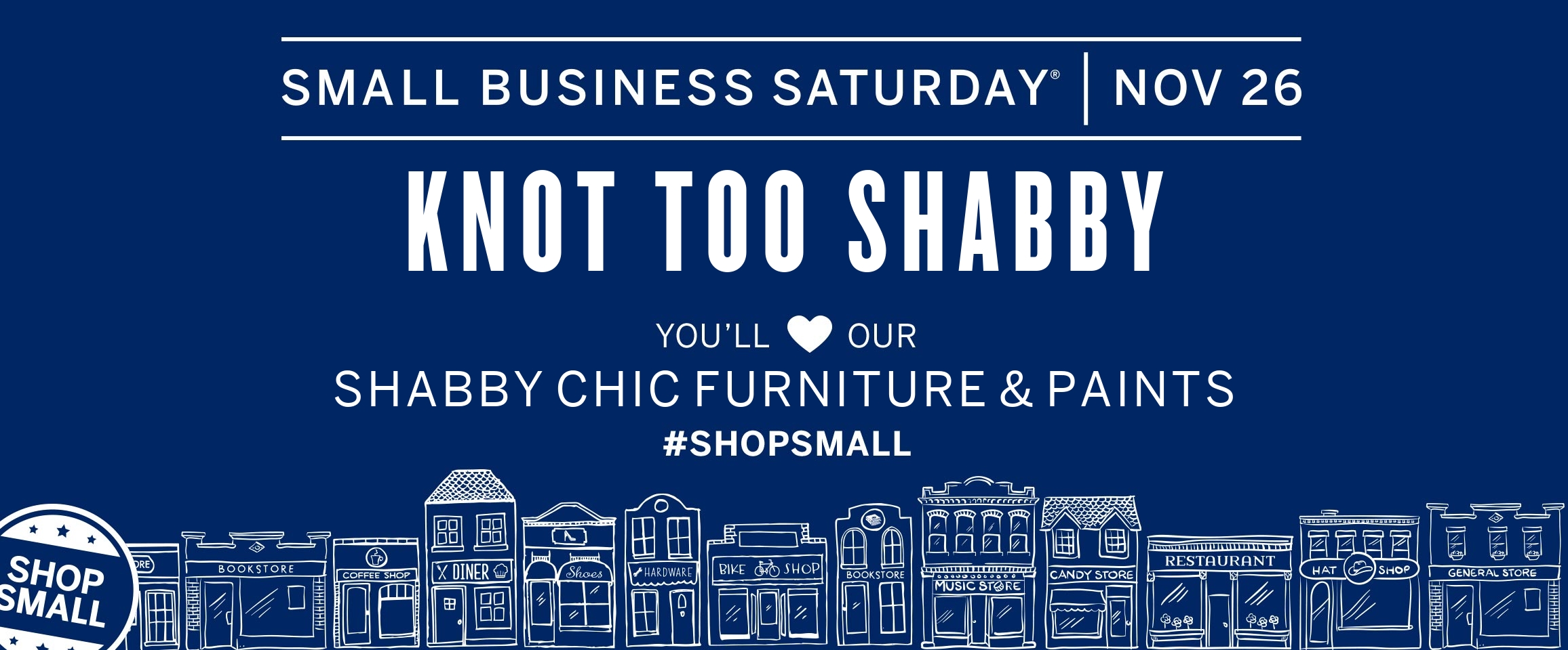 knot too shabby’s #ShopSmall Sweepstakes