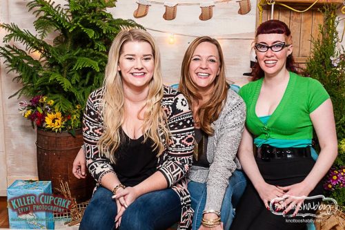 Glendora Holiday Stroll photo booth by Killer Cupcake Event Photography