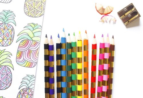 Colored Pencil Set by Taylor Elliott Designs