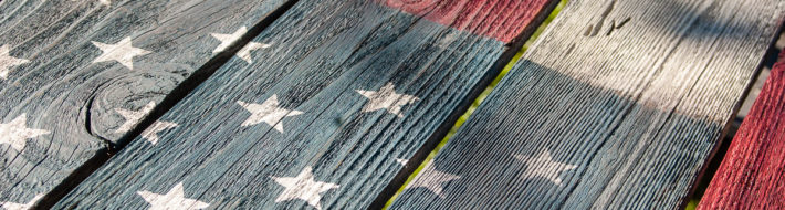 4th of July Decorating with Miss Mustard Seed’s Milk Paint American Flag Fence with Miss Mustard Seed's Milk Paint