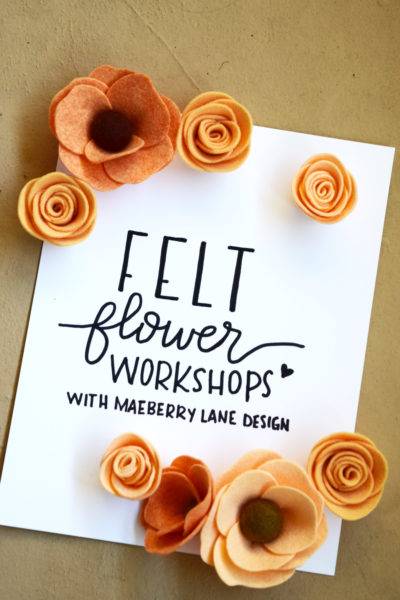 Intro to Felt Florals Workshop