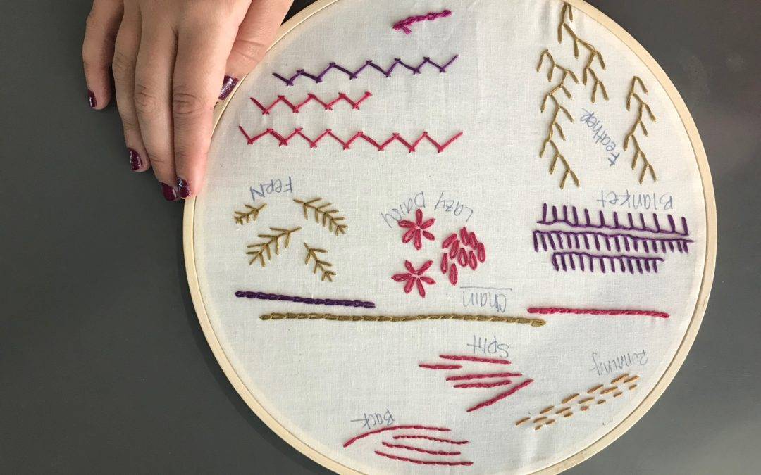 Embroidery Sampler 101 Workshop