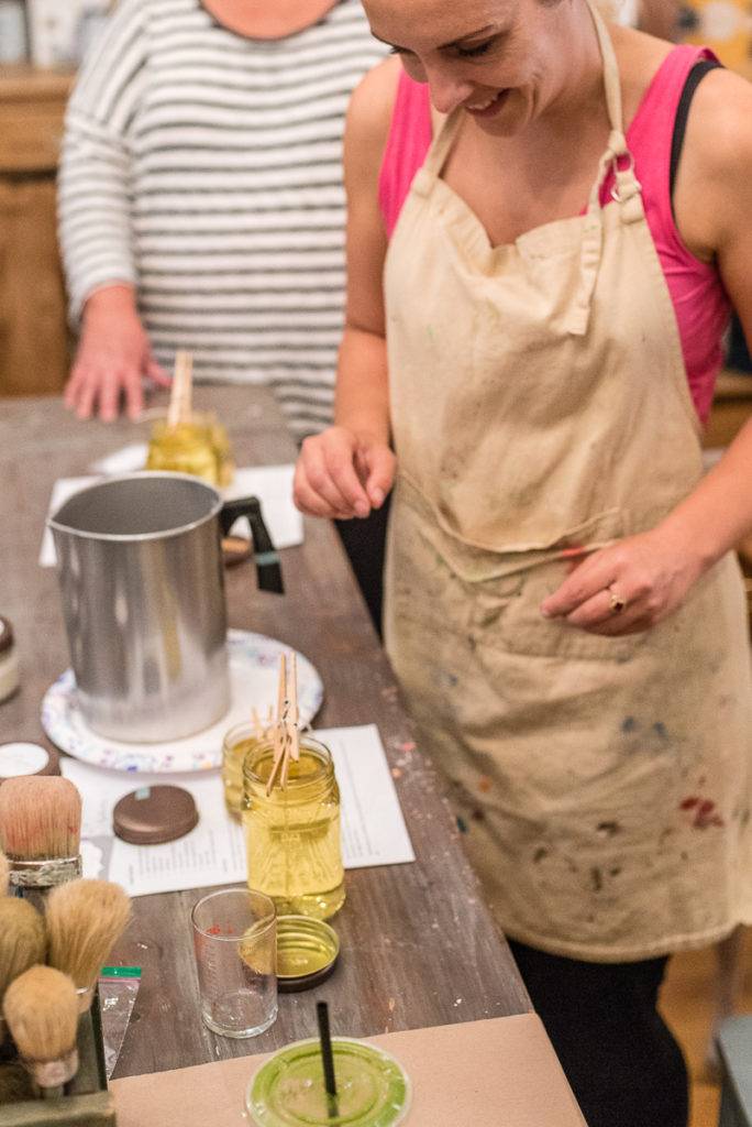 Candle Making Workshop - Knot Too Shabby Furnishings