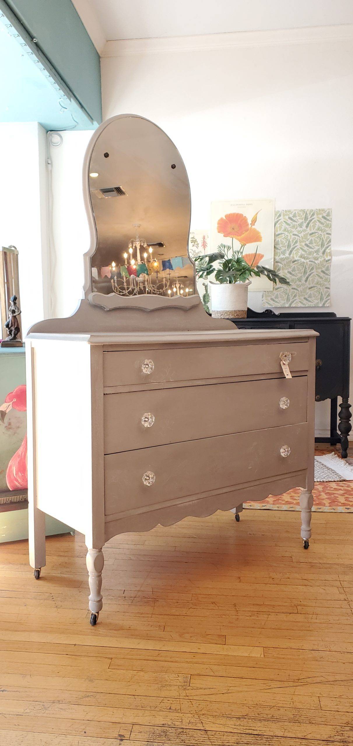 Antique Dresser With Matching Mirror, Cute Dressers With Mirror
