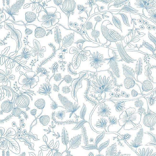 Aviary Wallpaper by Rifle Paper Co. - Knot Too Shabby Furnishings