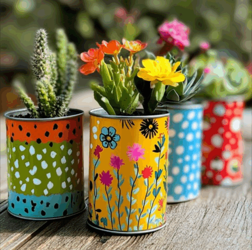 Fun Fridays Free Workshops-Color Blending and Free Painting Floral Containers