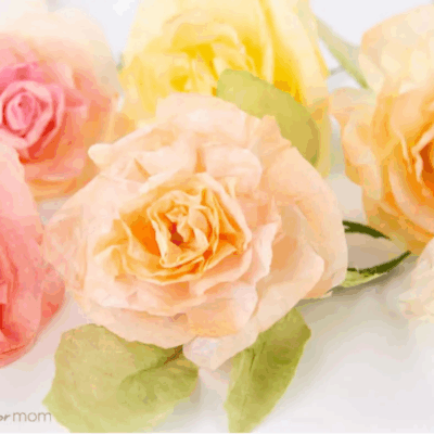 Fun Fridays Free Workshops-Coffee Filter Flowers