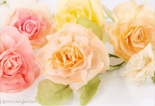 Fun Fridays Free Workshops-Coffee Filter Flowers