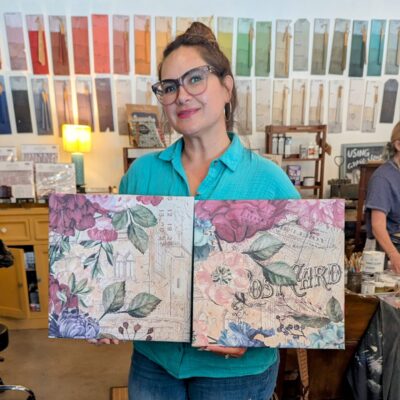 Canvas Painting and Design Transfer Workshop