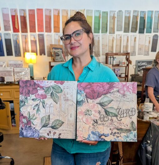 Canvas Painting and Design Transfer Workshop