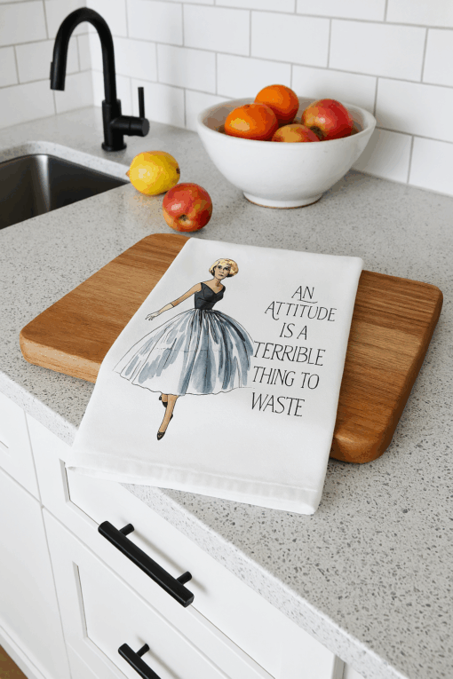 Tea Towel-Got Attitude