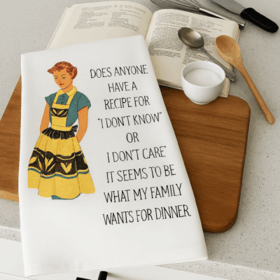 Tea Towel-What's For Dinner
