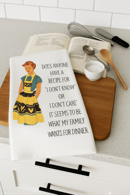 Tea Towel-What's For Dinner