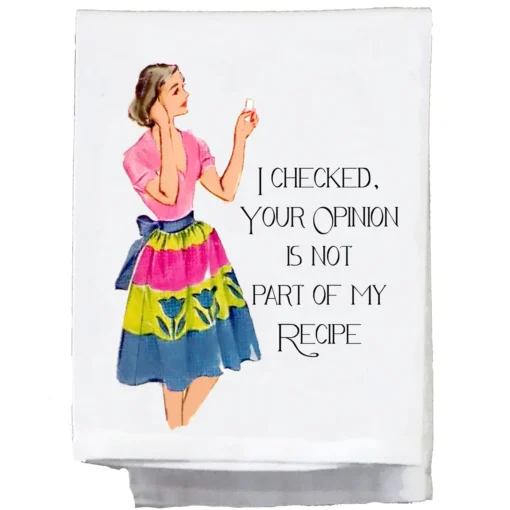 Tea Towel-Opinion