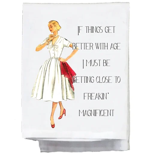 Tea Towel-Better with Age - Image 2