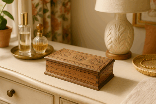 Wood Trinket Box