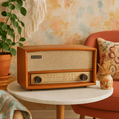 Vintage Zenith G730 AM/FM Radio