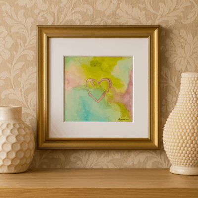 Painting-"My Lonely Heart" by Despina Buoncristiani