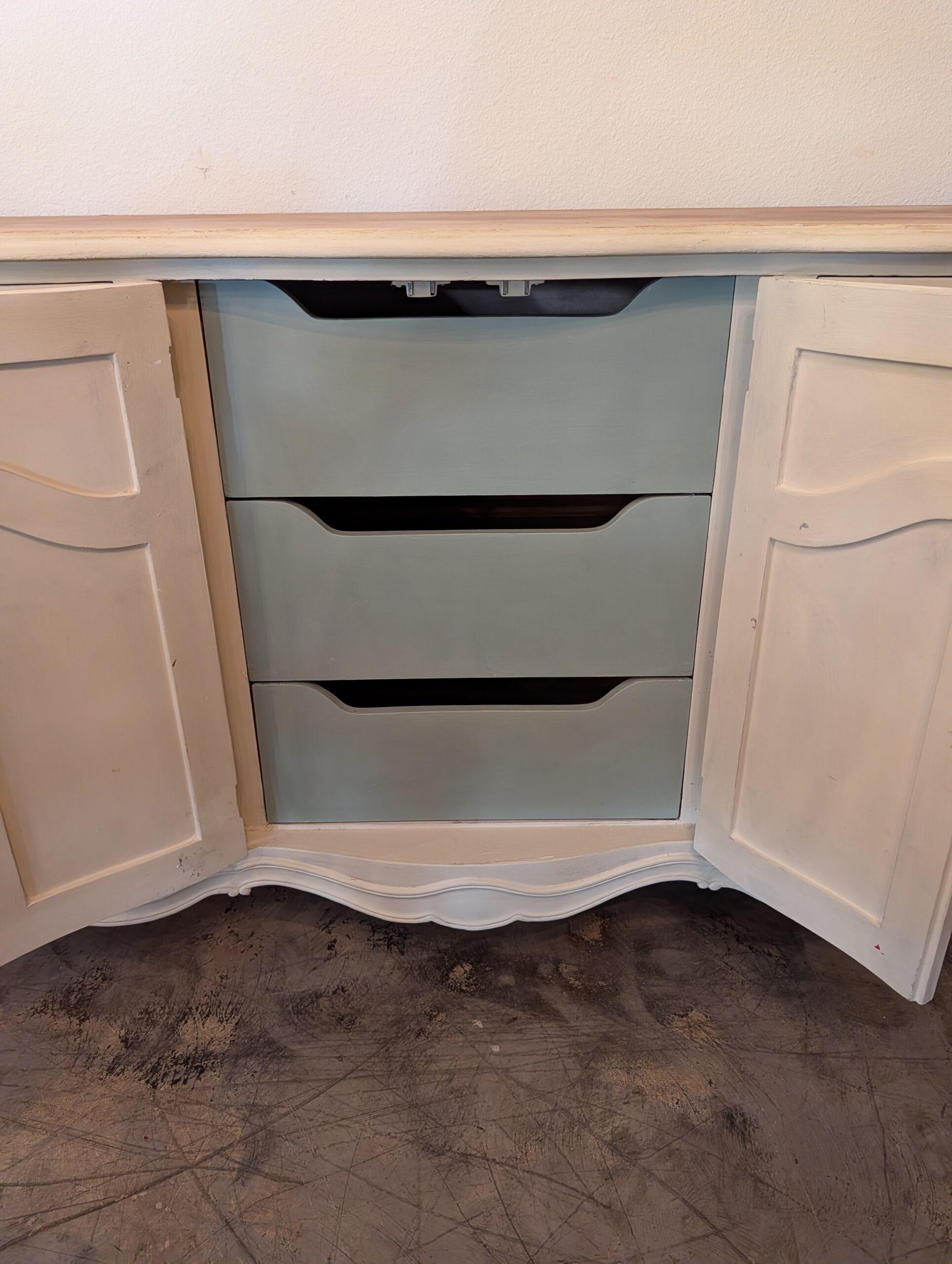 Hand-Painted 100 Acre Wood | Vintage French Style Dresser - Image 6