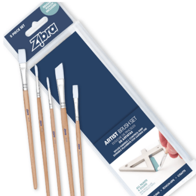 Zibra Artist Brush Set of 5