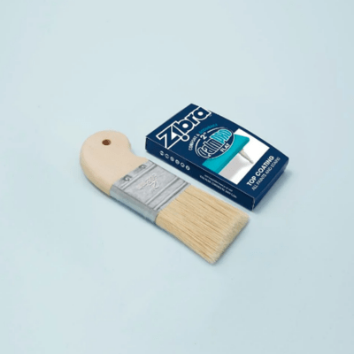 Zibra 2" Palm Pro Top Coat Paintbrush